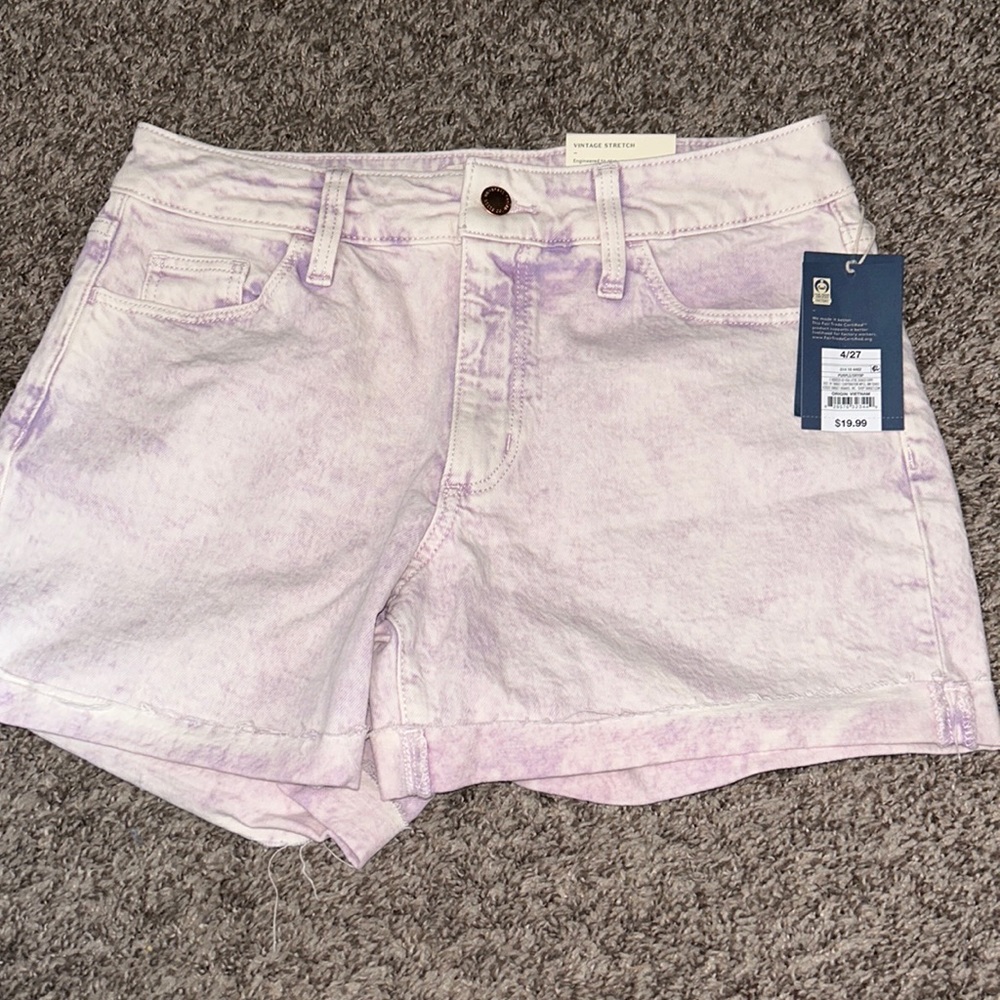 Universal Threads Purple Shorts